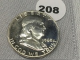 1960 Franklin Half Proof