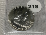 1962 Franklin Half Proof