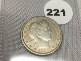1899-S Barber Quarter