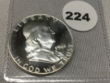 1961 Franklin Half Proof