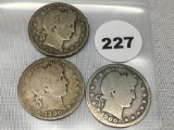 1900, 00-0, 00-S Barber Quarters
