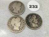 (2) 1901, 01-O Barber Quarters