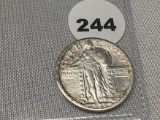 1918-D Standing Liberty Quarter