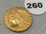 1909-D $5 Indian Gold