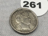 1892 Barber Dime