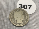 1896 Barber Dime