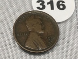1913-S Lincoln Cent
