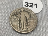 1927-D Standing Liberty Quarter