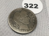 1913-S Barber Quarter