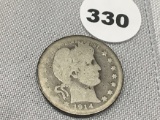 1914-S Barber Quarter