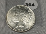 1922-D Peace Dollar