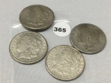 4X$ 1921-S Morgan Dollars
