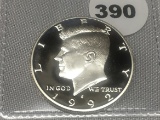 1992-S Silver Proof Kennedy Half