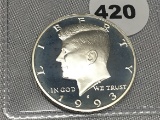 1993-S Silver Proof Kennedy Half