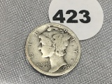 1921 Mercury Dime