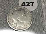 1896-S Barber Quarter