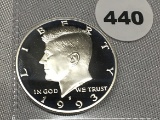 1993-S Silver Proof Kennedy Half