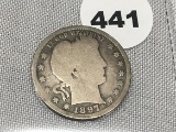 1897-S Barber Quarter