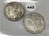 2X$ 1890, 90-O Morgan Dollars
