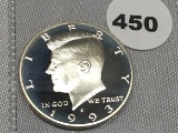 1993-S Silver Proof Kennedy Half