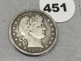 1899 Barber Quarter