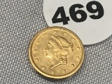 1850 $1 Gold