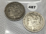 2X$ 1892-O Morgan Dollar