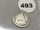 1877-CC Seated Dime