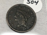 1843 Large Cent