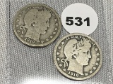 1910, 10-D Barber Quarters
