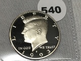 1993-S Proof Kennedy Half