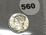 1935 Mercury Dime