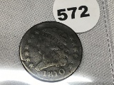 1810 Classic Head Half Dime
