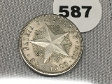 1920 Cuba Veinle Centavos