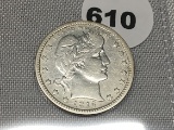 1916 Barber Quarter