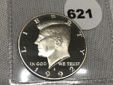 1992-S Proof Kennedy Half