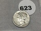 1939-S Mercury Dime