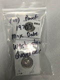(15) Proof 1970's (Mix Date) Washington Quarters