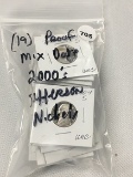 (19) Proof 2000's (Mix Date) Jefferson Nickels