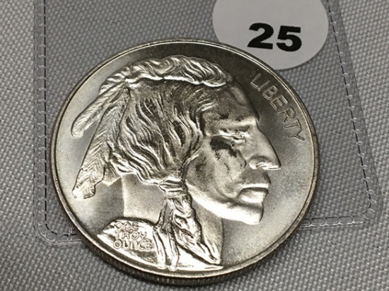 1 oz. .999 Fine Silver Buffalo