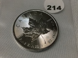 2016 Canada $5 (1 Oz Silver)
