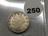 1912-S Liberty Nickel