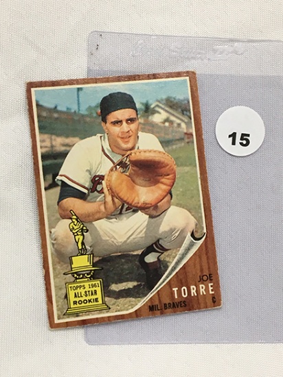 1962 Topps 218, Joe Torre, Rookie