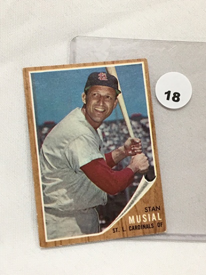 1962 Topps 50, Stan Musial