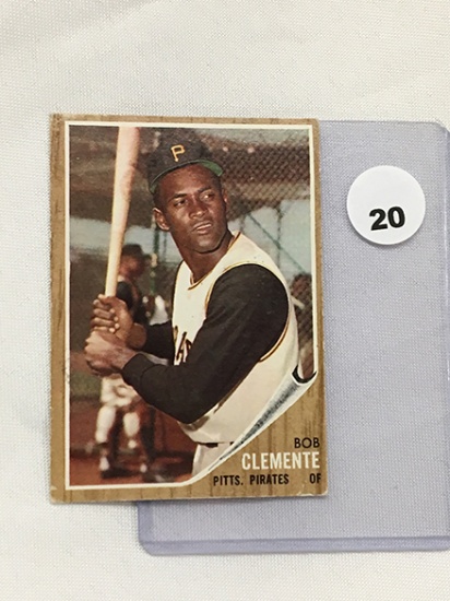 1962 Topps 10, Bob Clemente