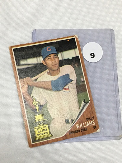 1962 Topps 288, Billy Williams, Rookie