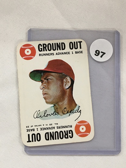 Topps No. 32 in a Series of 33, Orlando Cepeda