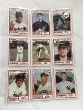 1982 Lot of (9) Baseball's Greatest Sluggers, TCMA Ltd.