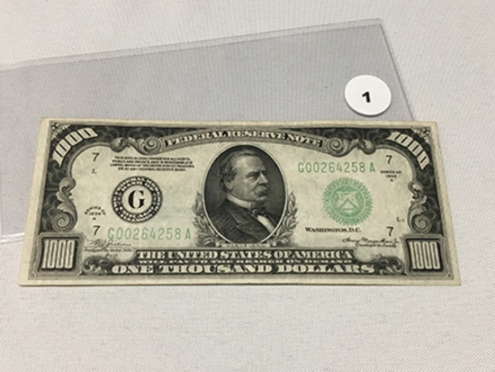 1934-A $1000 Bill