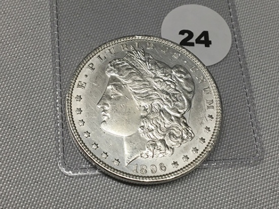 1896 Morgan Dollar, UNC